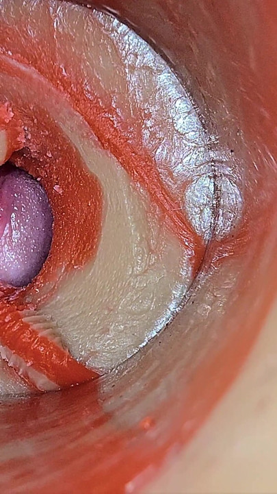 Female Insemination - внутренняя камера снимает глубокую мужскую огромную эякуляцию | Клип 1