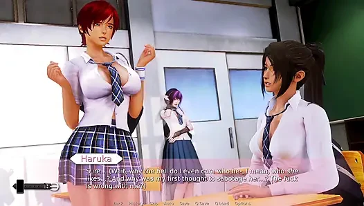 Полный геймплей - Академия Waifu, часть 61
