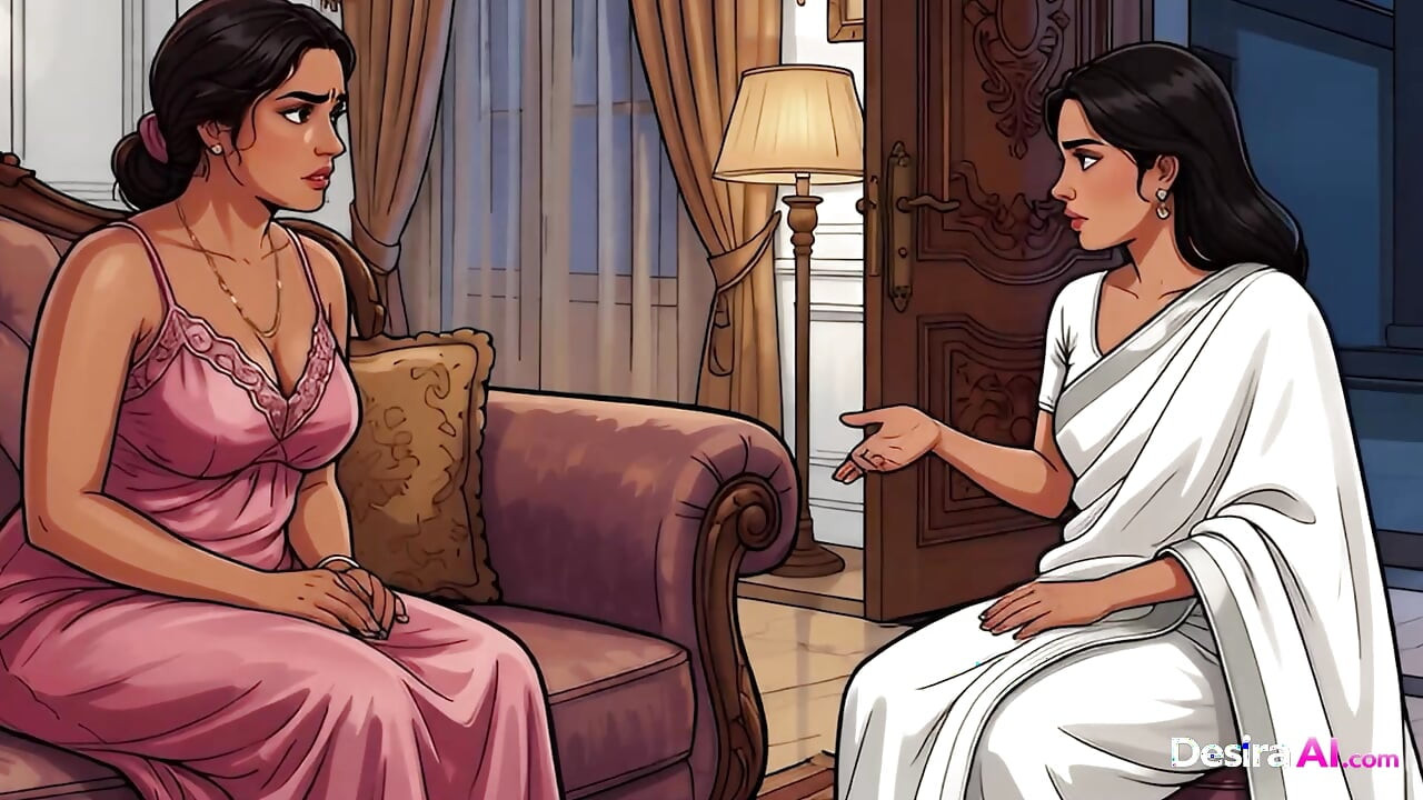 Jaya Melts in His Arms, Taking Him Deep in Every Slow Thrust - AI Generated