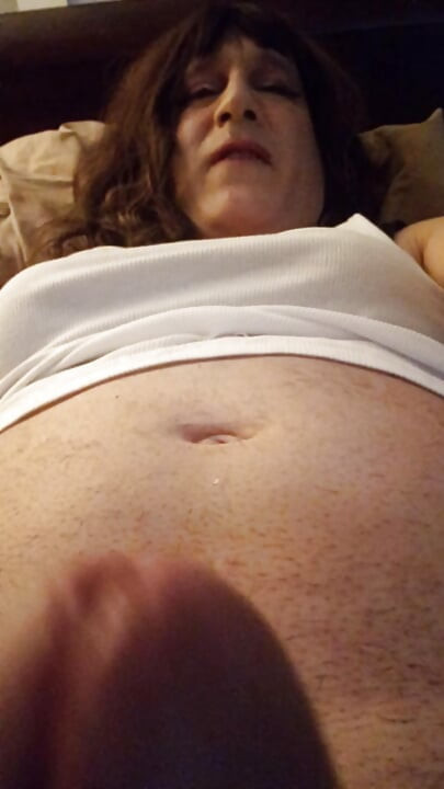 POV Trans Farting and masterbation in your face