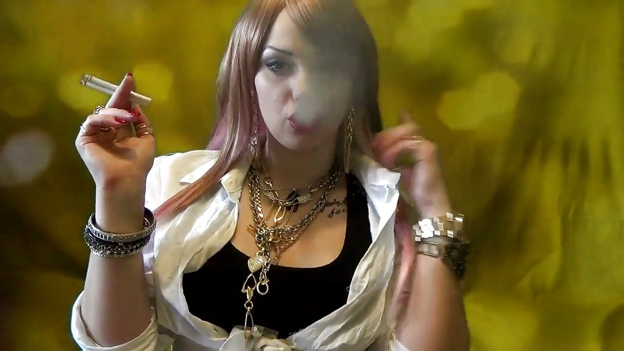 All in Gold Drinking Smoking JOI