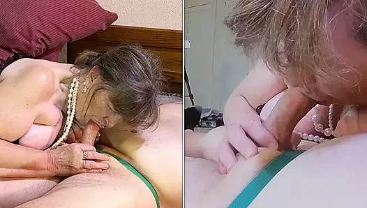Granny Heather's Cocksucking Mother's Day 9323Faр