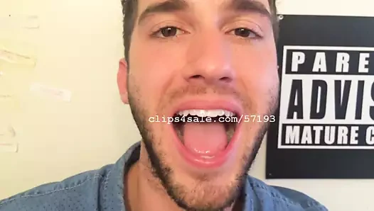 Mouth Fetish - Adam Mouth Video 3