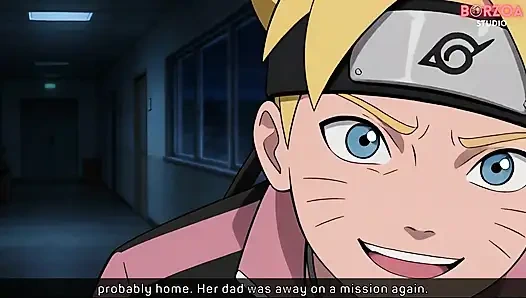 Naruto: boruto - latihan crot di dalam malam ini.