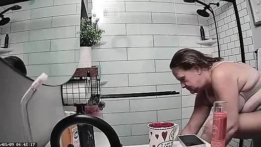 Mrs. Joanne Tanner a Real Public Schoolteacher Captured in the Shower 03-09-2026