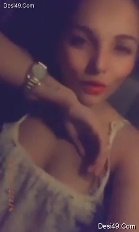 Showing boobs