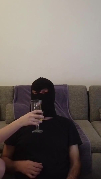 Pussy Smelling and Three Glasses of MILF Piss | Clip 1