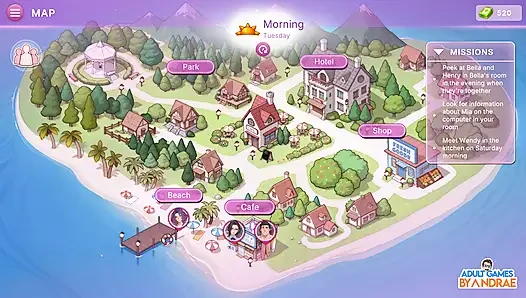 Sex Apartment 2: Gameplay Hotel Mewah Bagian 2 - Pertemuan Pedas Dengan Bella dan Eva