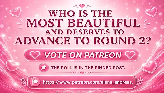 I'm posing for a beauty pageant against my best friend.