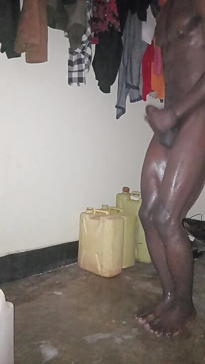 Handsome boys masturbating in bathroom