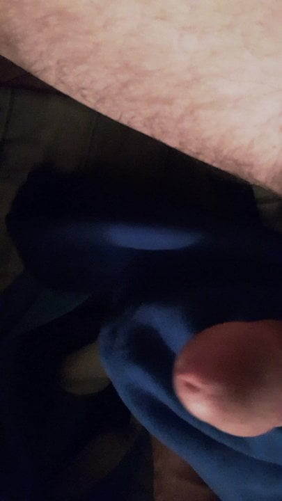 Masturbating solo