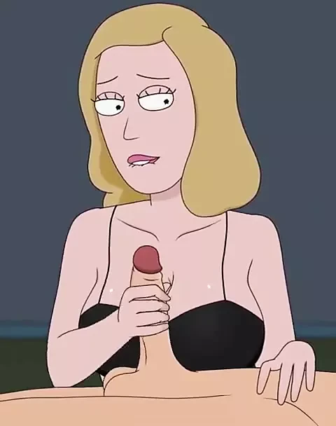 Rick and Morty - a Way Back Home - Sex Scene Only - Part 47 Beth Handjob by Loveskysanx