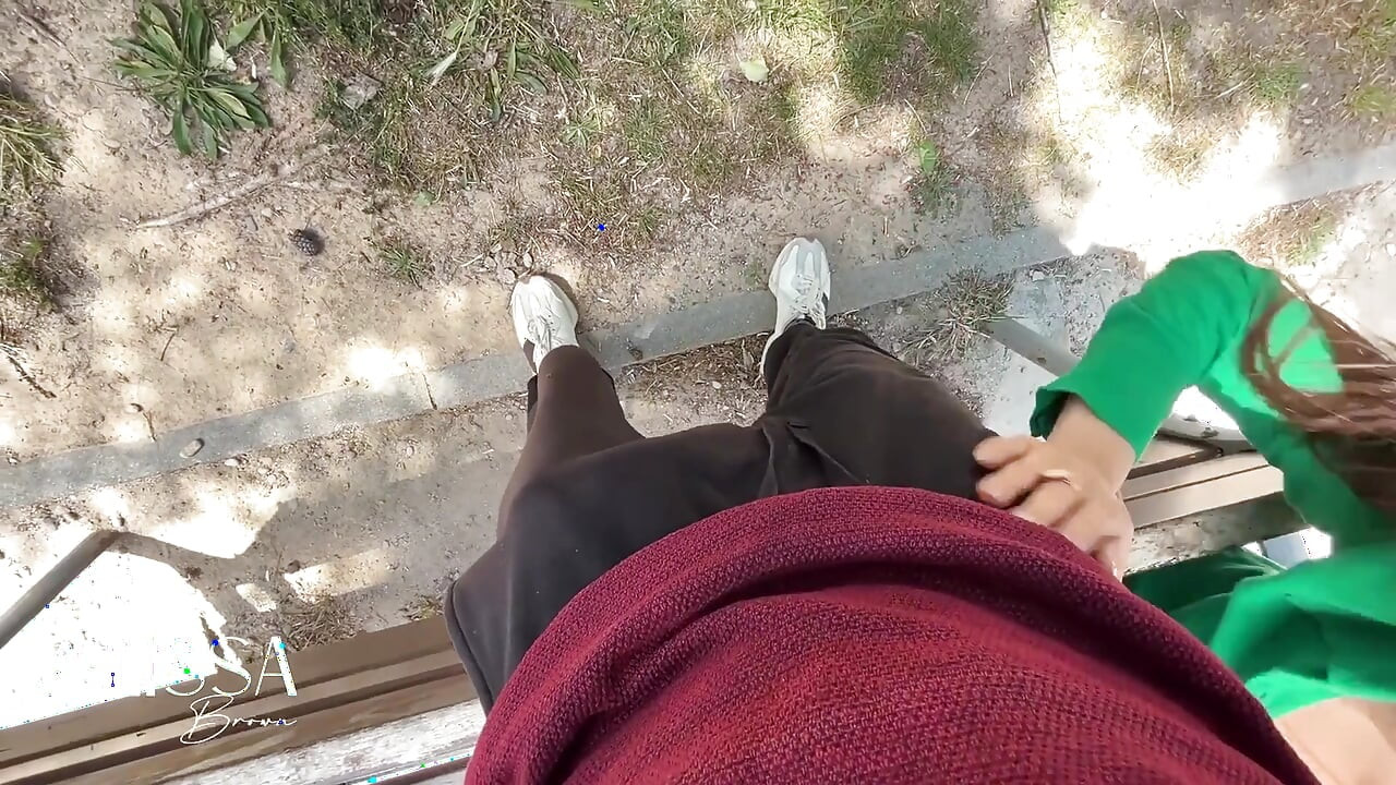 Couple Has Risky Sex in a Public Viewing Point