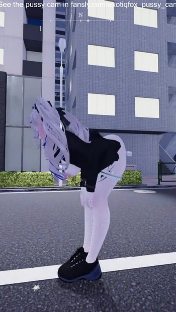 Epic moment from "Cute Gamer Girl Hentai Gamer Japanese Game Secret Flasher Manaka"