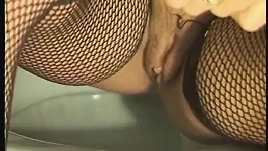 Mature Blonde MILF Flashes Hairy Pussy in Daring Outdoor Spots