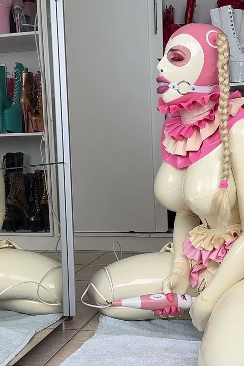 Horny Gagged Barbie Doll Miss Fetilicious Multiple Orgasms