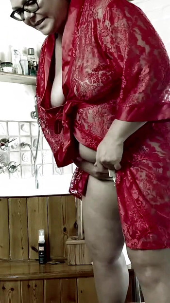 Powerful moment from "Dominatrix Mistress April - Hotel Invasion torture"