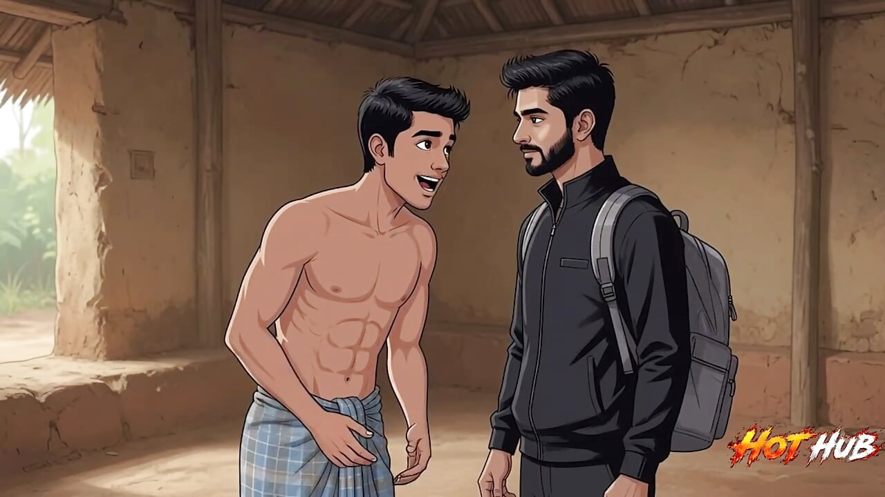 Indian aunty fucks the two colleg students cheating her husband for sex