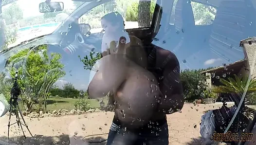 Outdoor Car Wash Fuck