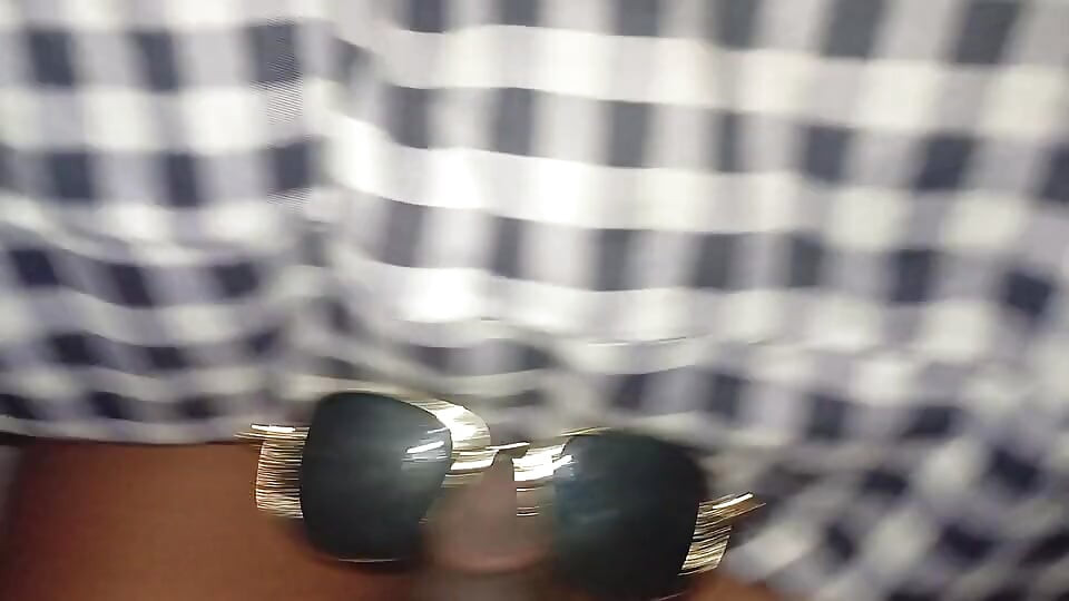Wore expensive sunglasses on my dick