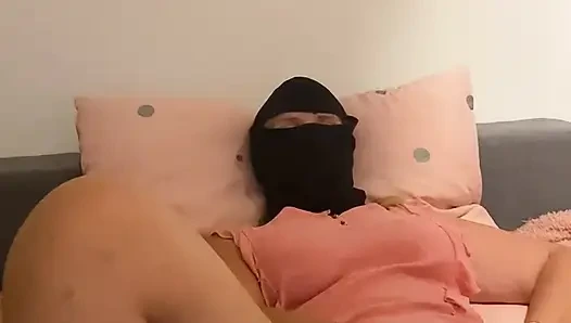 ANNA make myself on Bed with pussy