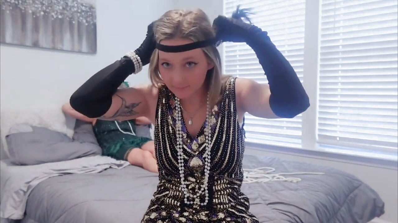 Peyton & Devyn 1920s Bondage