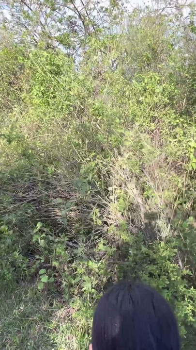 Hike in the woods with a new acquaintance ends in a rich public fuck | Clip 1