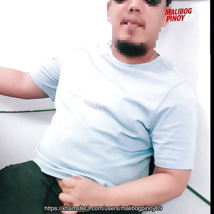 lone in the Room, Chubby Daddy Starts Stroking His Fat Cock