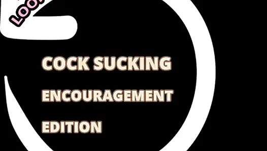 AUDIO ONLY- Looping audio one cocking sucking encouragement edition