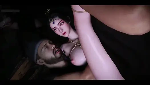 Fantezi parıltısı: animasyonlu afrodit uyanıyor- 3 boyutlu animasyon hentai