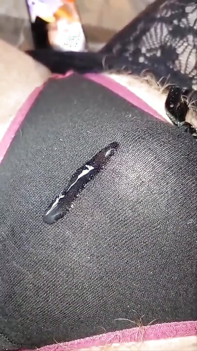 Precum in panties