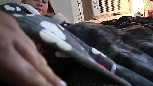 Cheating Wife Foot Job and Creampie