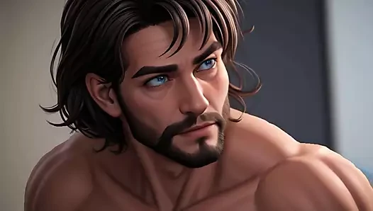 Unreal Hunks Handsome 3D Cgi Men