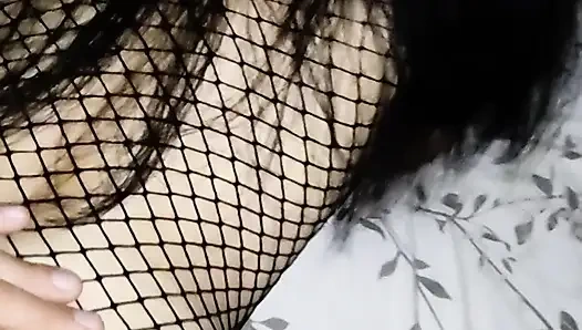 Настоящий домашний анал с миниатюрной женой