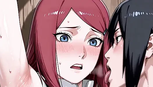 Sasuke (naruto) X Kushina (naruto)