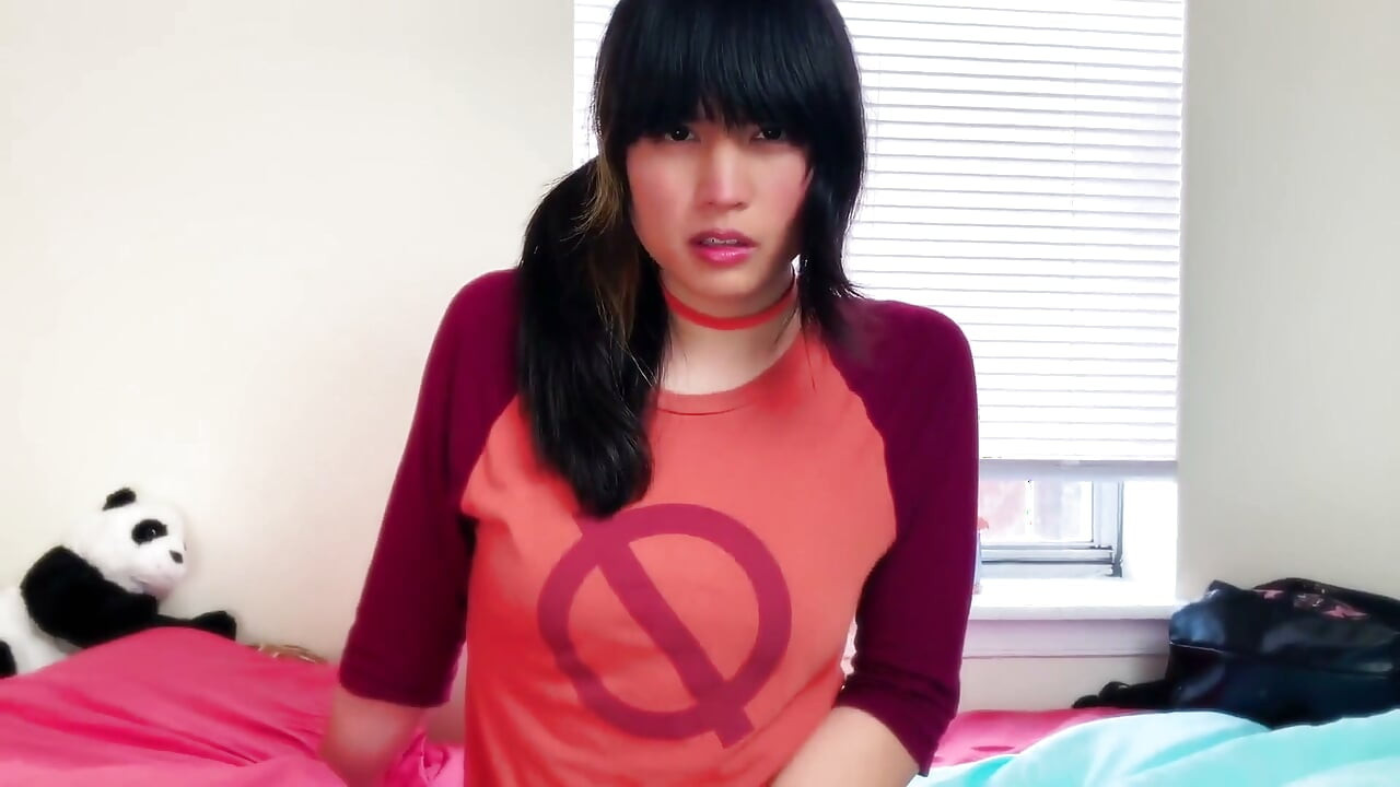 Trans Tsundere: bully femdom JOI