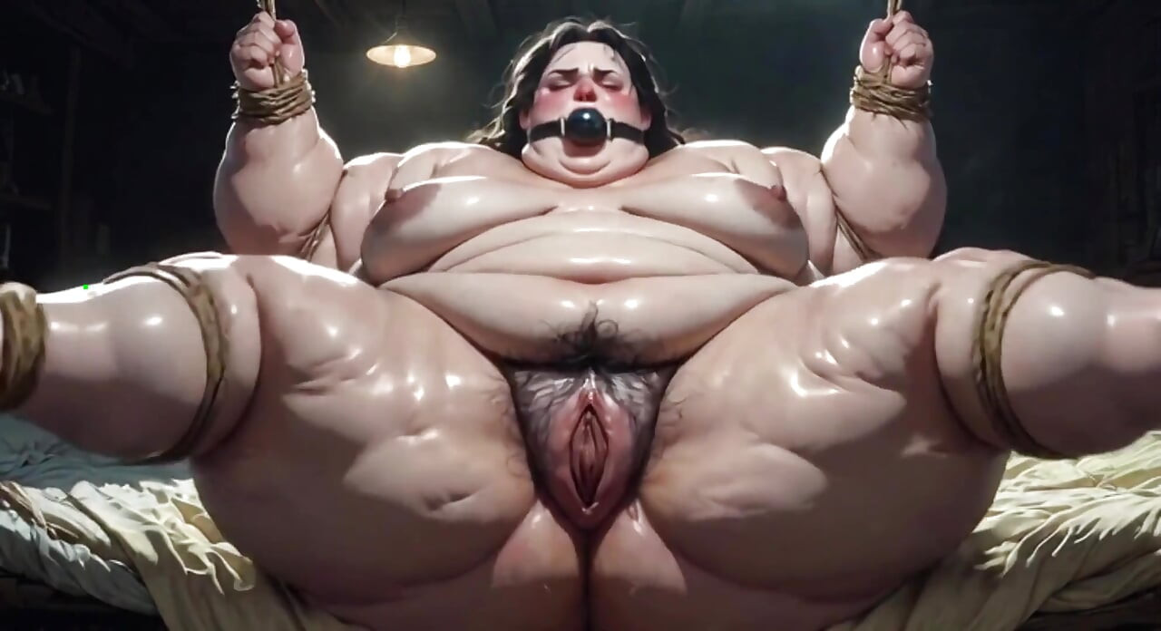 阴毛浓密的处女Ssbbw被束缚 - 害怕但渴望第一根鸡巴