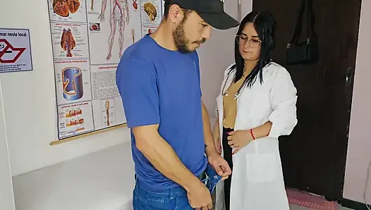Brezilyalı hemşire hastanın ereksiyona şaşırıyor
