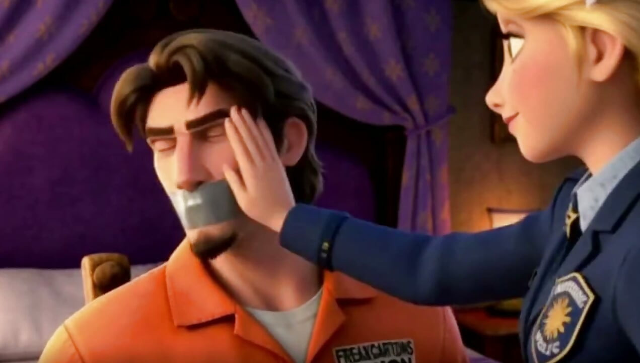 Rapunzel getting fucked by Flynn Rider: Animated Porn