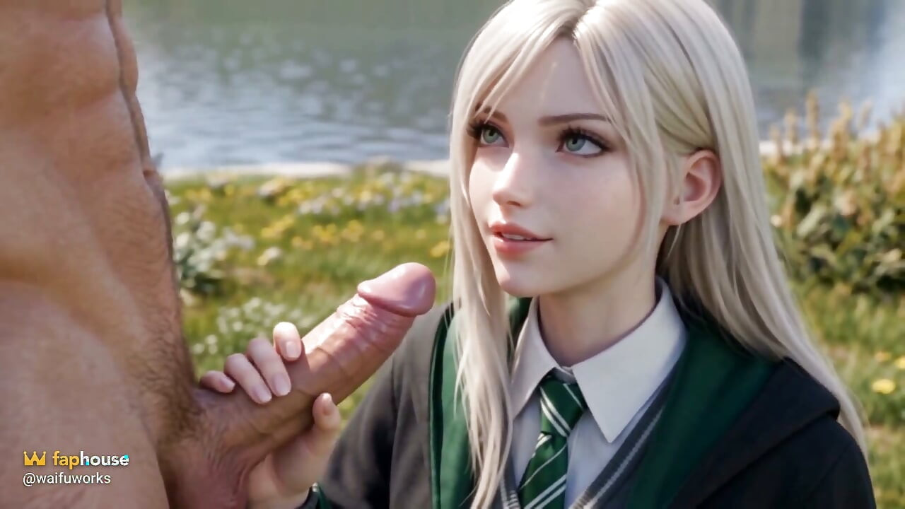 Aria the Elite Sorceress - Blonde Hexe 3D Anime Fantasy POV