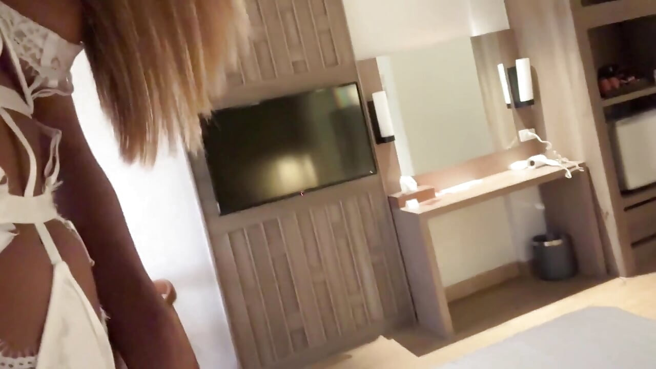 White Lingerie Flip Fuck with Bwc