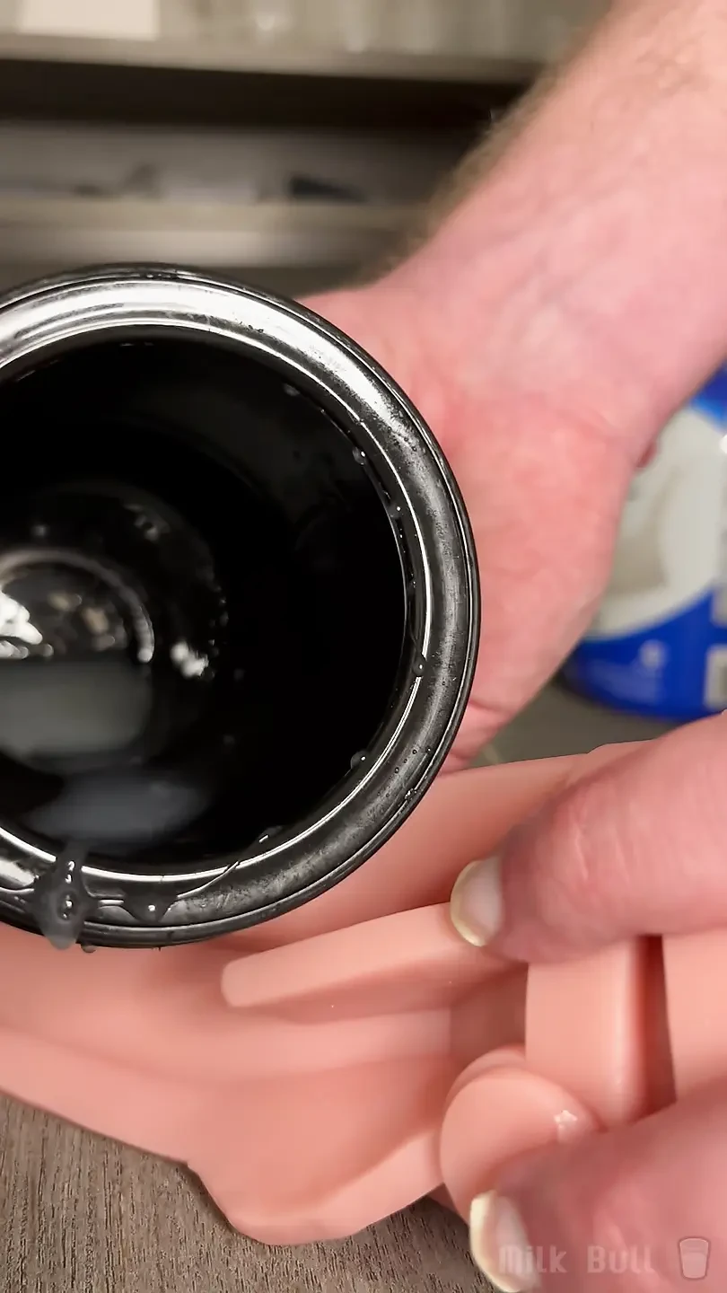 Hung Stud Makes a Protein Shake in His Fleshlight