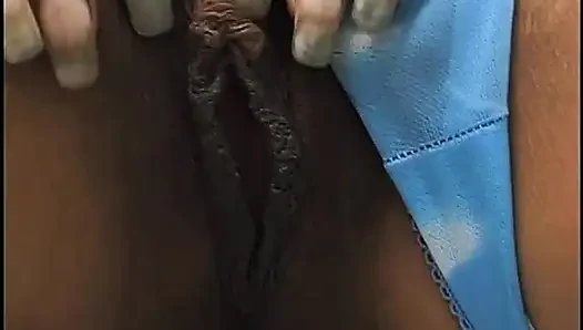 Black Bitch Wild Masturbation
