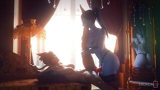 Overwatch, compilation d'animations porno 3D (115)