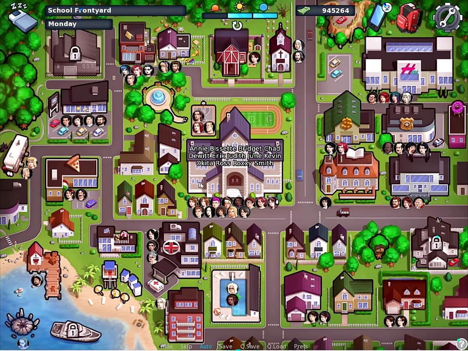 Summertime saga - johannes fickte Odette, Johannes fickte Maria, Eva hatte ihr baby