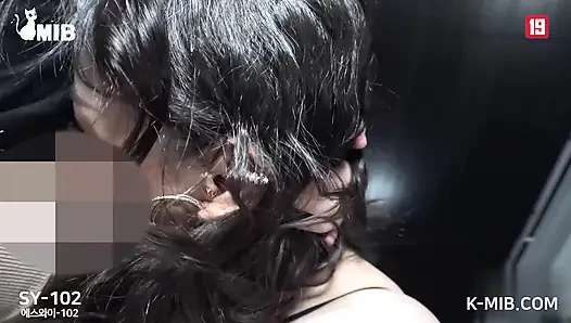 SY-102 koreanisches mädchen soyoung erfüllt ihre wildeste sexuelle fantasie mit MIB