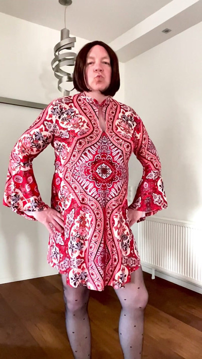 Nicki-Crossdress Ny kjole