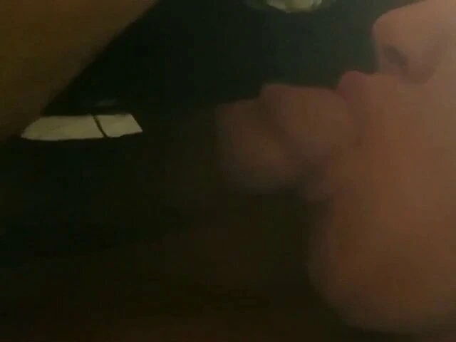 Delicious cock blowjob by wife