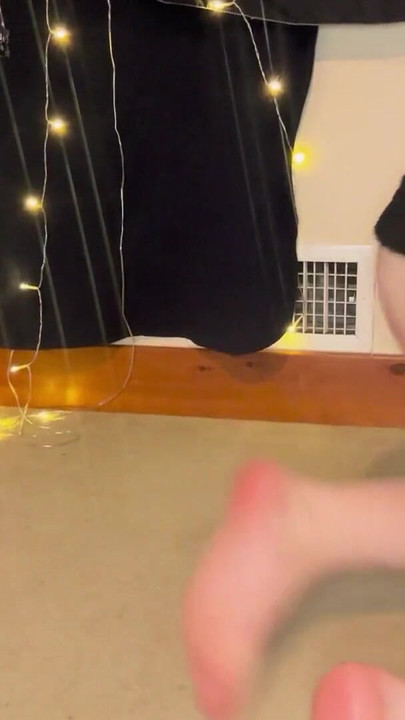 how do you like it when i show off and spread my petite goth teen ass and pussy? | Clip 1