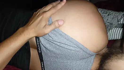 Fucking my friend's girlfriend I couldn't stand the temptation and I detonated inside her hot pussy